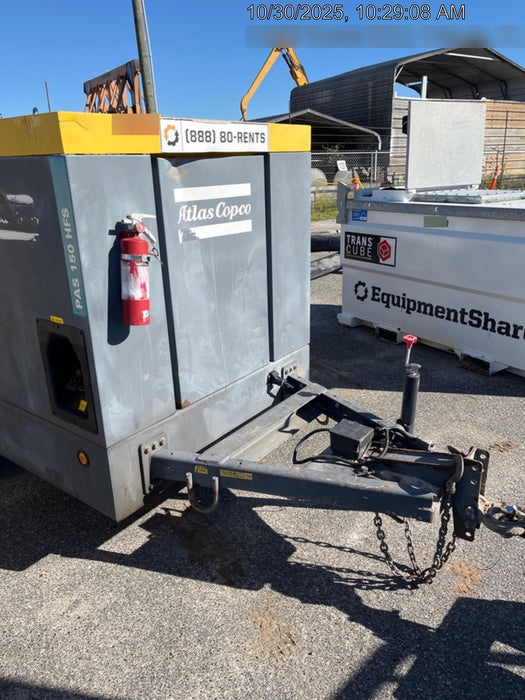 2020 ATLAS COPCO PAS 150 HF CS Enclosed
