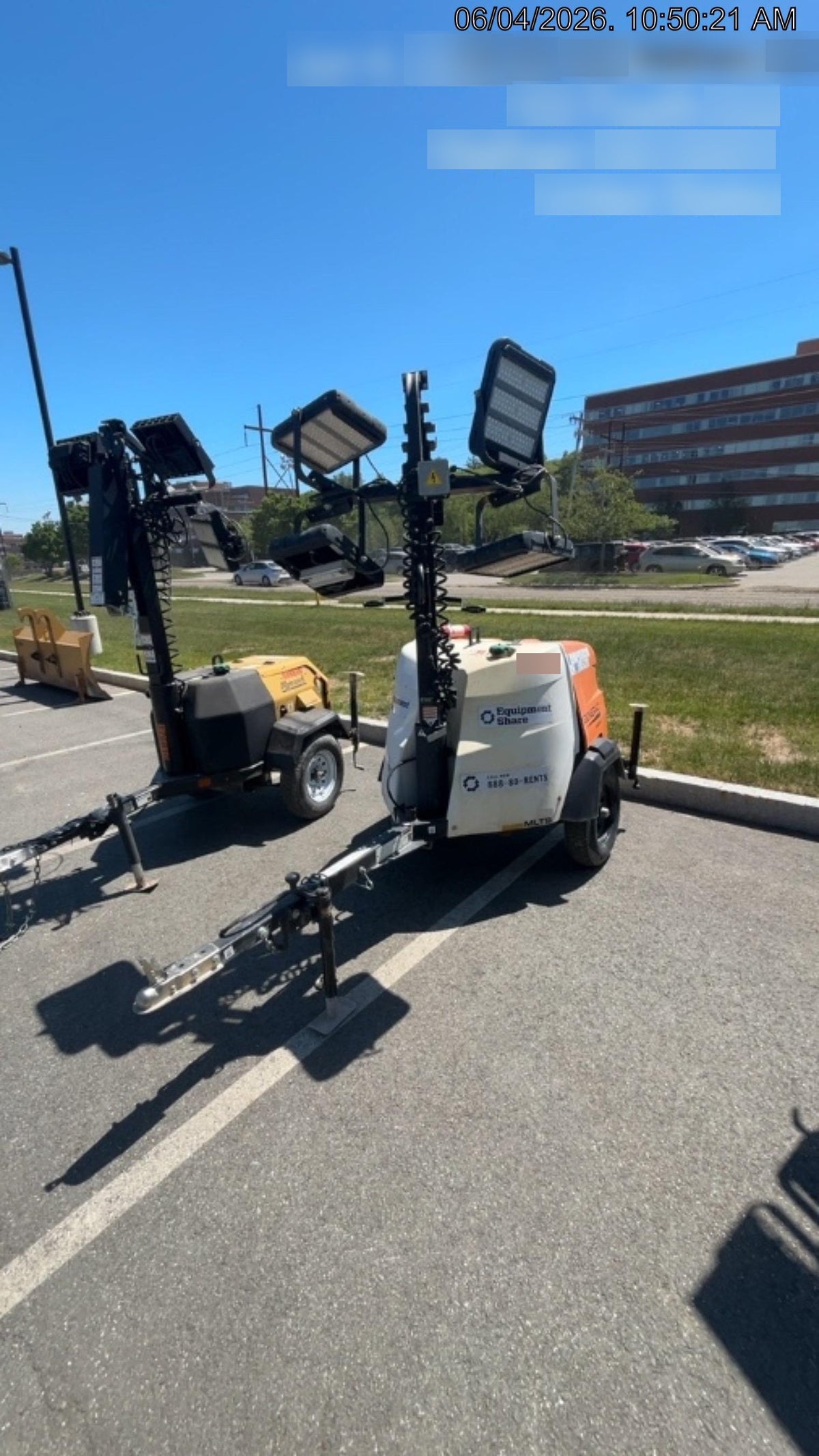 2023 Generac MLT2 Diesel, Flex Switch 120V Input, Powerzone Controller, 
(4) 320W LED Lights, 4kW Generator, 39.9 Gal Fuel Tank, 2" Ball, T3