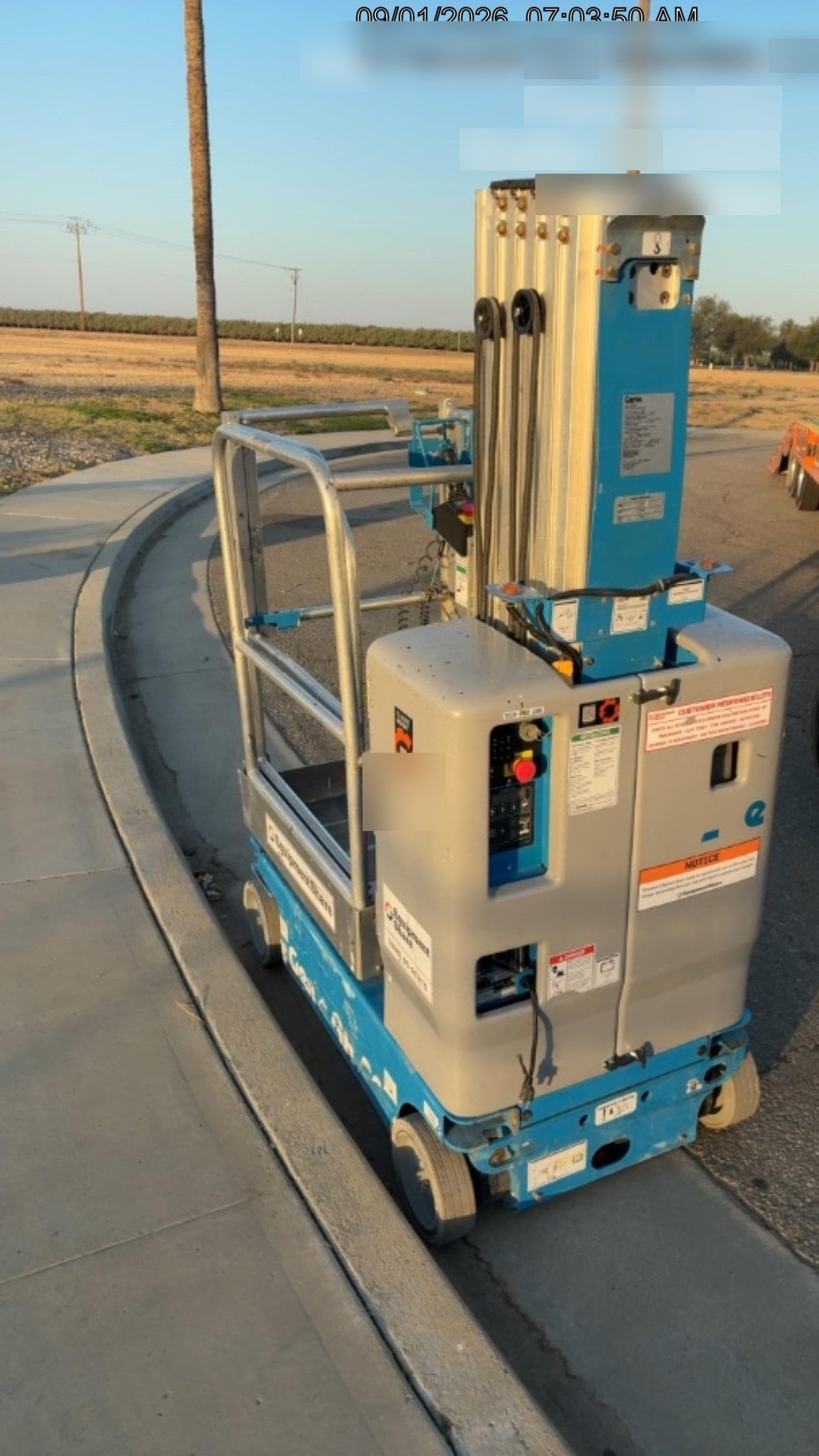 2019 GENIE GR-20