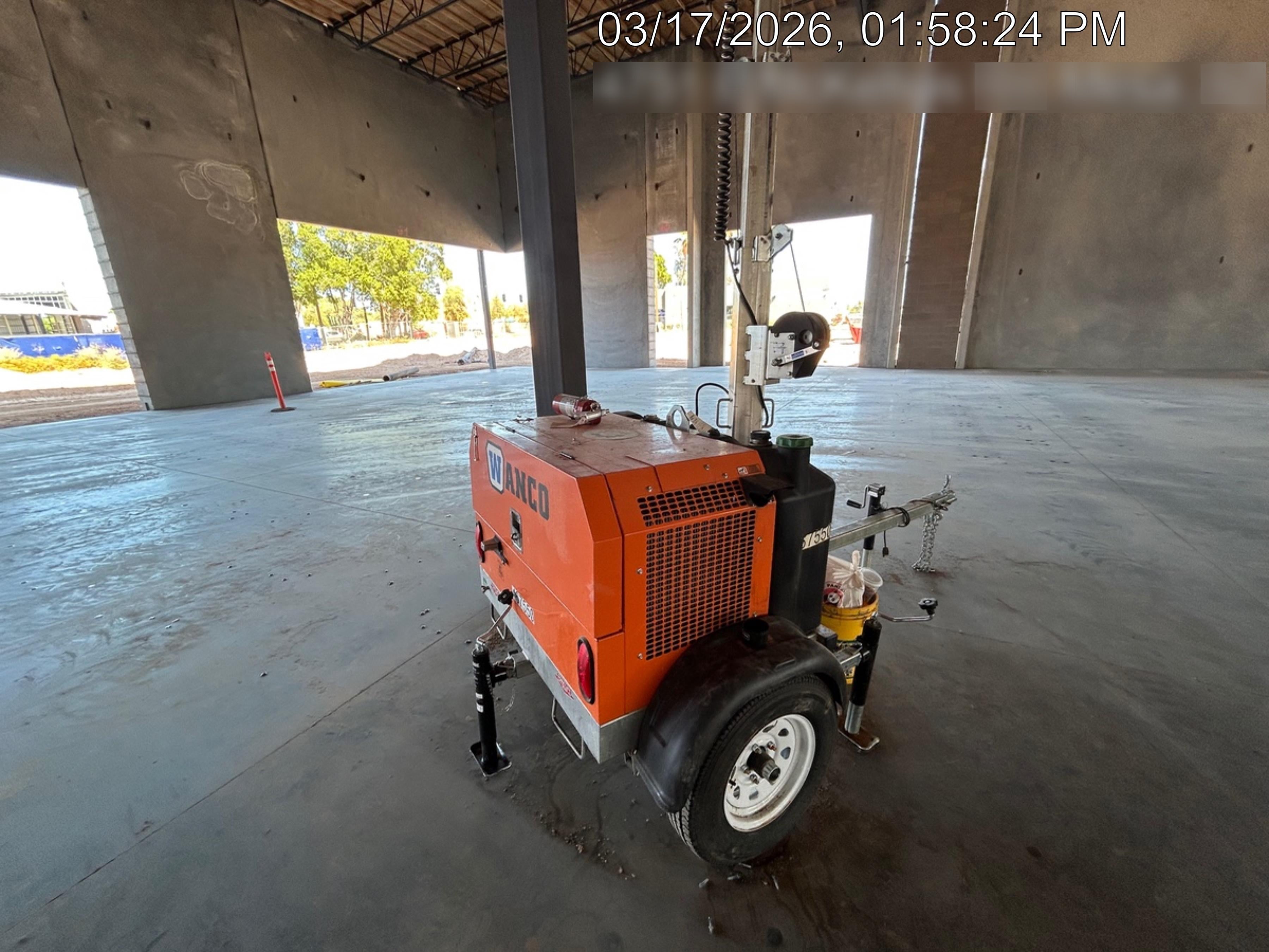 2024 Wanco WLTT-4MM4K Diesel, Deep Sea Controller, Shore Power Plug, Auto Start, (4) 350W LED Floodlights, 4kW Generator, 60 Gal Fuel Tank, 2" Ball, T3