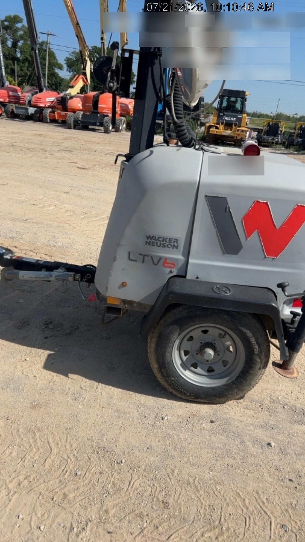 2019 Wacker Neuson LTV6L-MH Standard Options, ES Track Hardware, Fuel Level Sensor