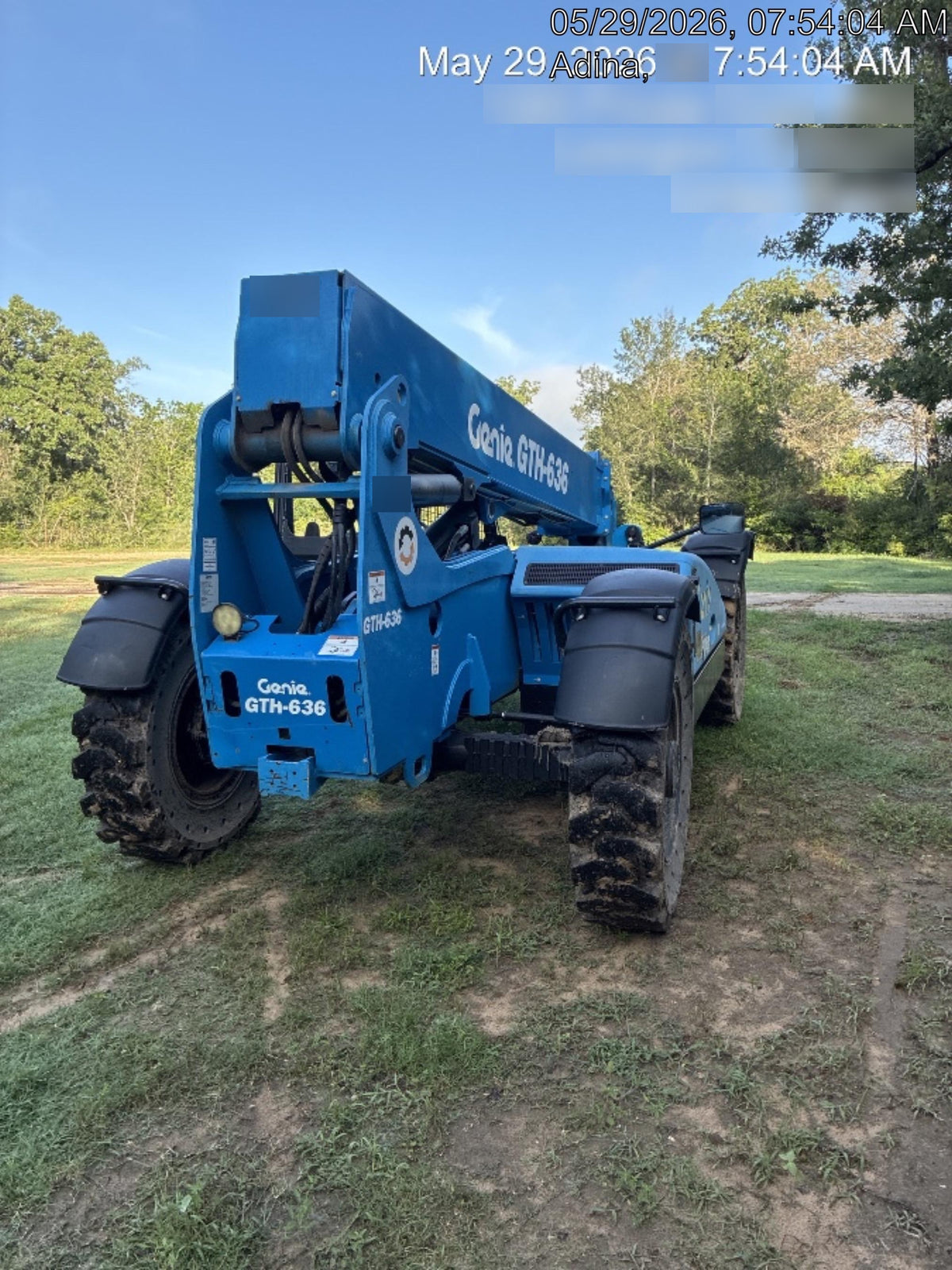 2018 GENIE GTH-636