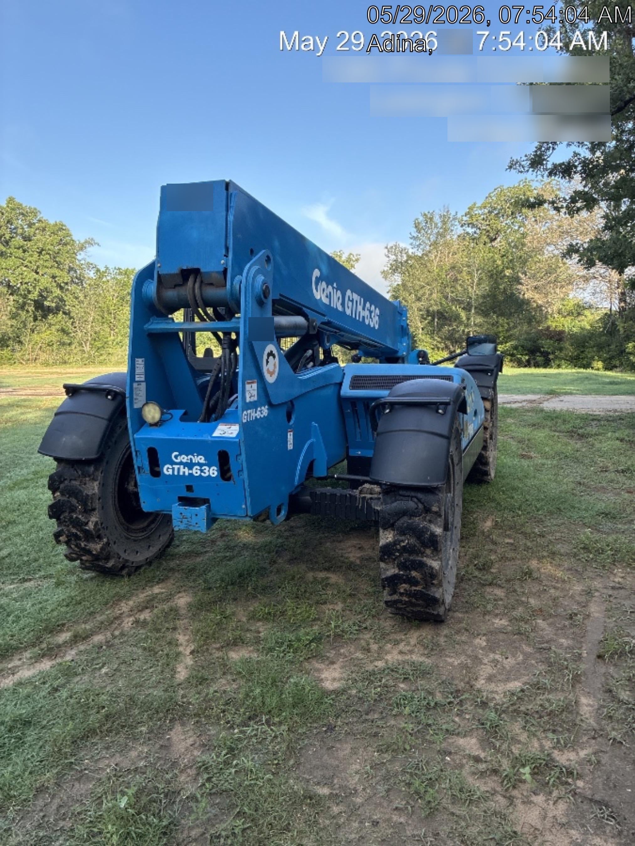 2018 GENIE GTH-636