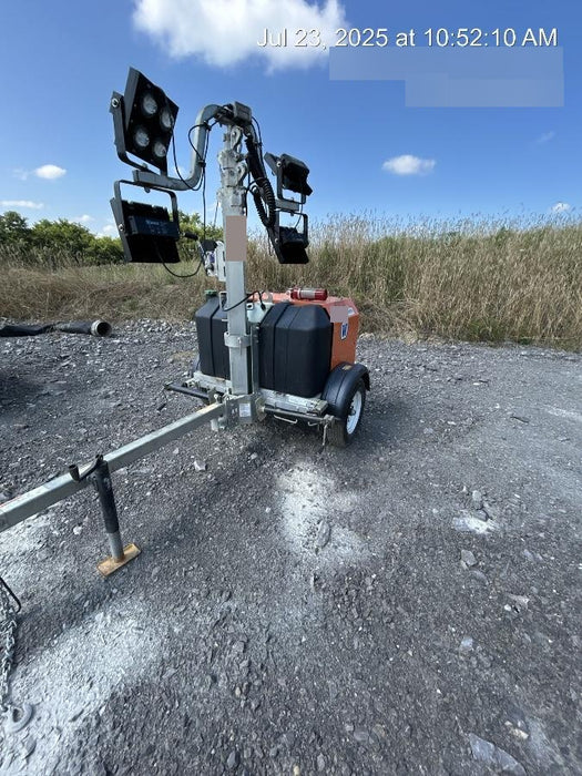 2024 Wanco WLTT-4MM4K Diesel, Deep Sea Controller, Shore Power Plug, Auto Start, (4) 350W LED Floodlights, 4kW Generator, 60 Gal Fuel Tank, 2" Ball, T3