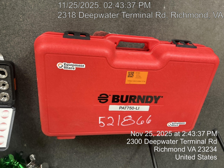 2025 BURNDY PAT750LI