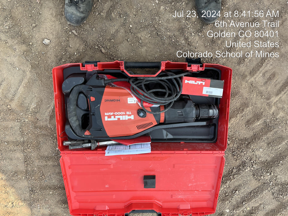 2021 HILTI TE 1000-AVR