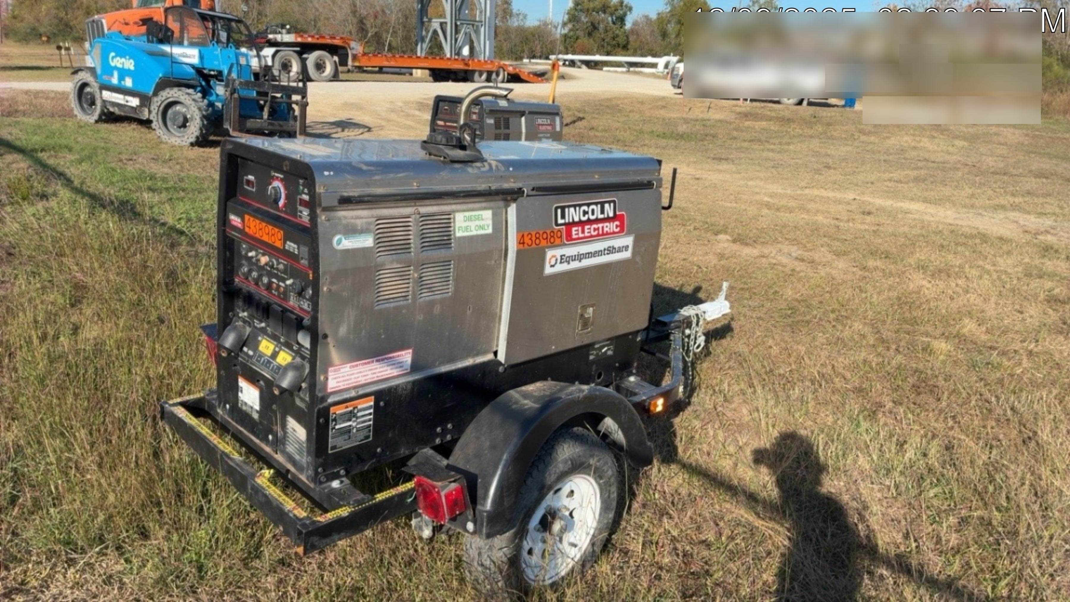 2024 Lincoln Electric LE400 Kubota V1505, Trlr, Cable Rack, Light Kit, ES Decals, T3