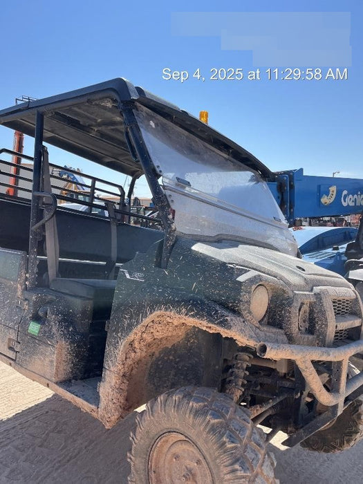 2019 Kawasaki Mule PRO-DXT Standard Options, Backup Alarm, Beacon, Plastic Hard Top, Poly Windshield, Horn Kit