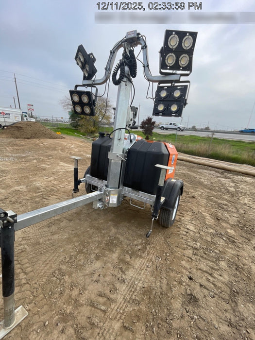 2024 Wanco WLTT-4MM4K Diesel, Deep Sea Controller, Shore Power Plug, Auto Start, (4) 350W LED Floodlights, 4kW Generator, 60 Gal Fuel Tank, 2" Ball, T3