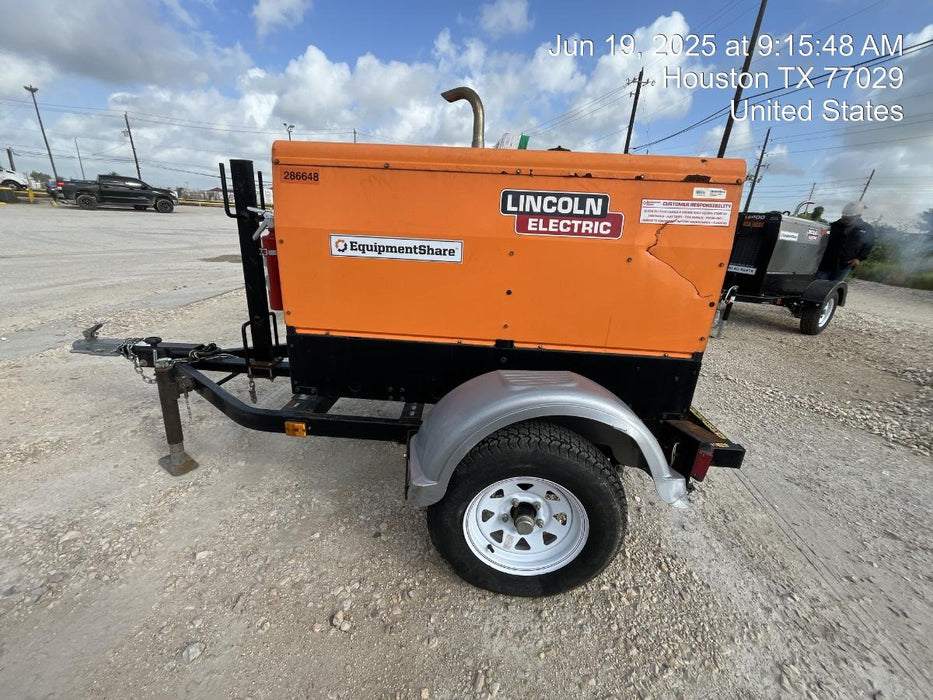 2022 Lincoln Electric LE400 Kubota V1505, Trlr, Cable Rack, Light Kit, ES Decals, T3