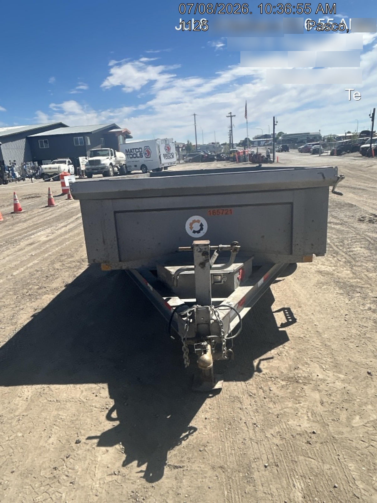 2021 DIAMOND C TRAILERS D812A72W