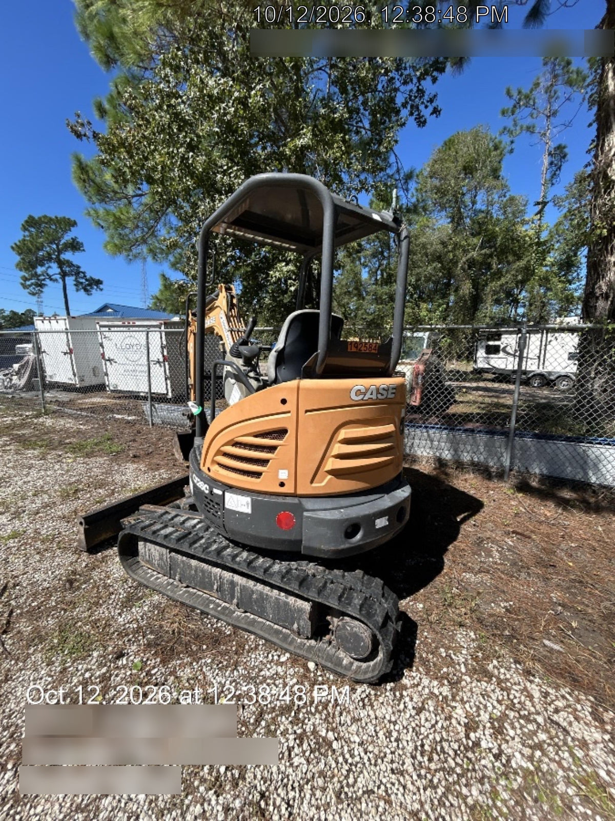 2019 CASE CX26C