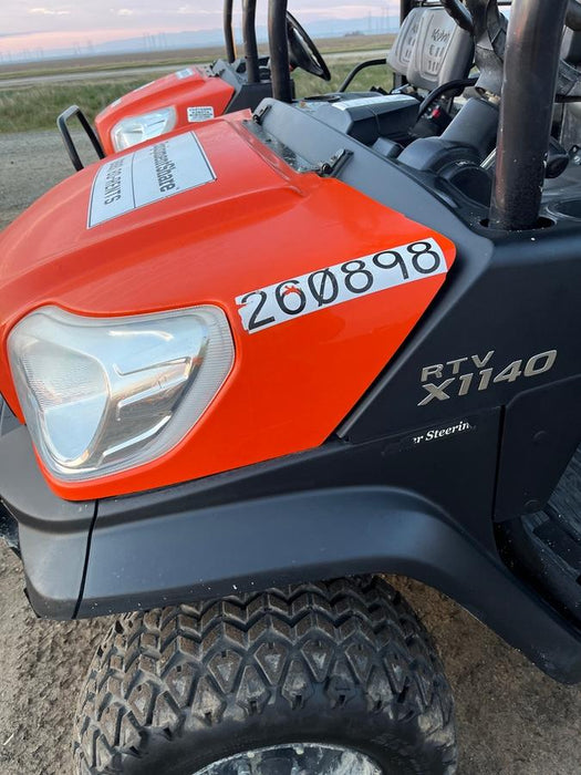 2022 KUBOTA RTV-X1140W-H (Canopy)