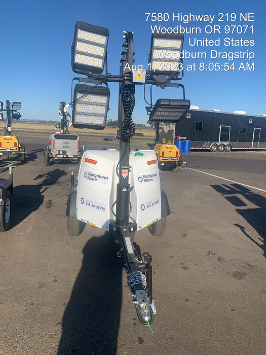 2023 Generac MLT2 Diesel, Flex Switch 120V Input, Powerzone Controller, (4) 320W LED Lights, 4kW Generator, 39.9 Gal Fuel Tank, 2" Ball, T3