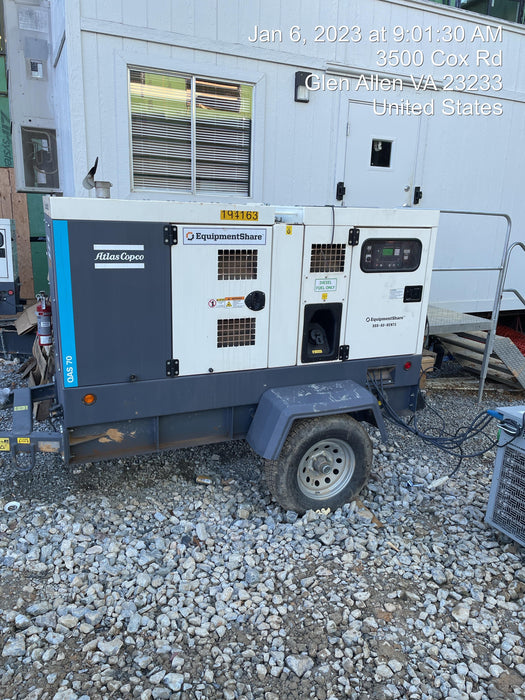 2021 ATLAS COPCO QAS 70