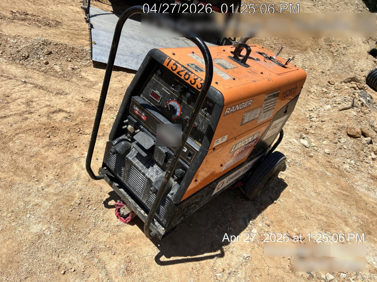 2021 Lincoln Electric Ranger 305 LPG LPG One-Pak (includes undercarriage, tank holder & tank strap) ORANGE