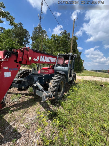 2019 Manitou MTA10055 MTA10055 - 120 HP T4, Canopy, Worklights/Strobe, Beacon, 66" Carriage, 60" Forks, Solid Tires, Lift Hook, Aux Hydraulics