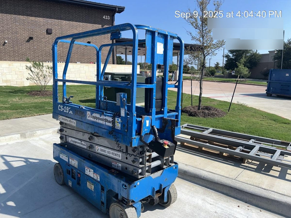 2019 Genie GS-1930 Genie GS-1930 Scissor Lift w/Standard Options