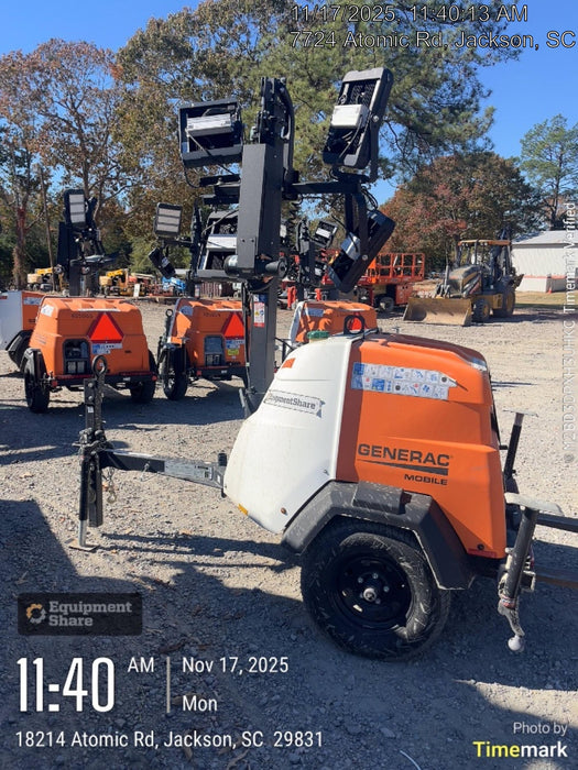 2024 Generac MLT6SKDS-STD4 ELEC WINCH Diesel, Electric Winch Mast, Powerzone Controller, (4) 320W LED Lights, 4kW Generator, 39.9 Gal Fuel Tank, 2" Ball, T3