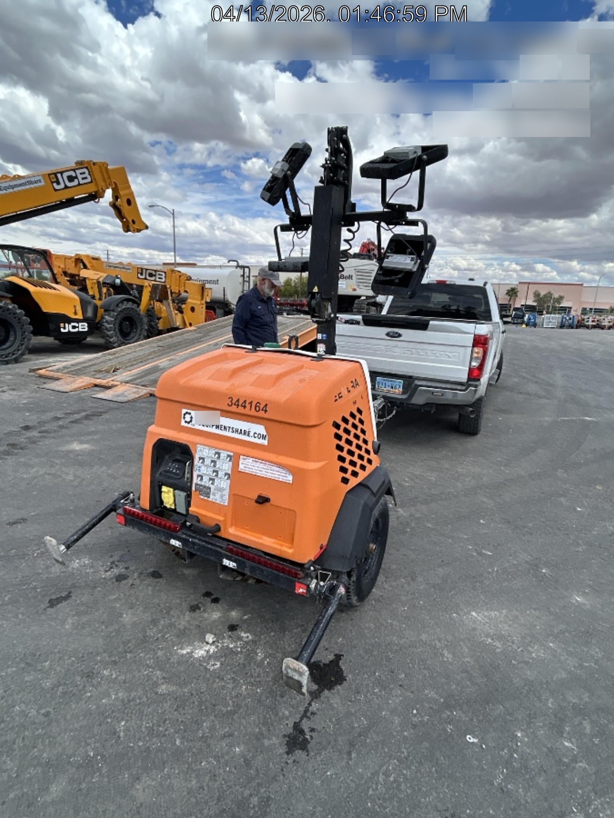 2023 Generac MLT2 Diesel, Flex Switch 120V Input, Powerzone Controller, (4) 320W LED Lights, 4kW Generator, 39.9 Gal Fuel Tank, 2" Ball, T3