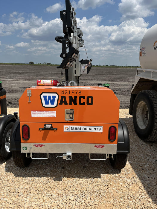 2024 Wanco WLTT-4MM4K Diesel, Deep Sea Controller, Shore Power Plug, Auto Start, (4) 350W LED Floodlights, 4kW Generator, 60 Gal Fuel Tank, 2" Ball, T3