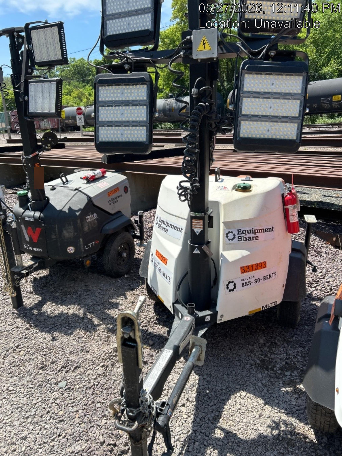 2023 Generac MLT2 Diesel, Flex Switch 120V Input, Powerzone Controller, (4) 320W LED Lights, 4kW Generator, 39.9 Gal Fuel Tank, 2" Ball, T3