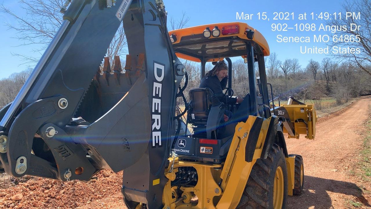 2020 John Deere 310LEP - Extendable Stick Canopy, 4WD, Extendable Stick, Pilot Controls, 2 Way Hydraulics, TAG Manual QC