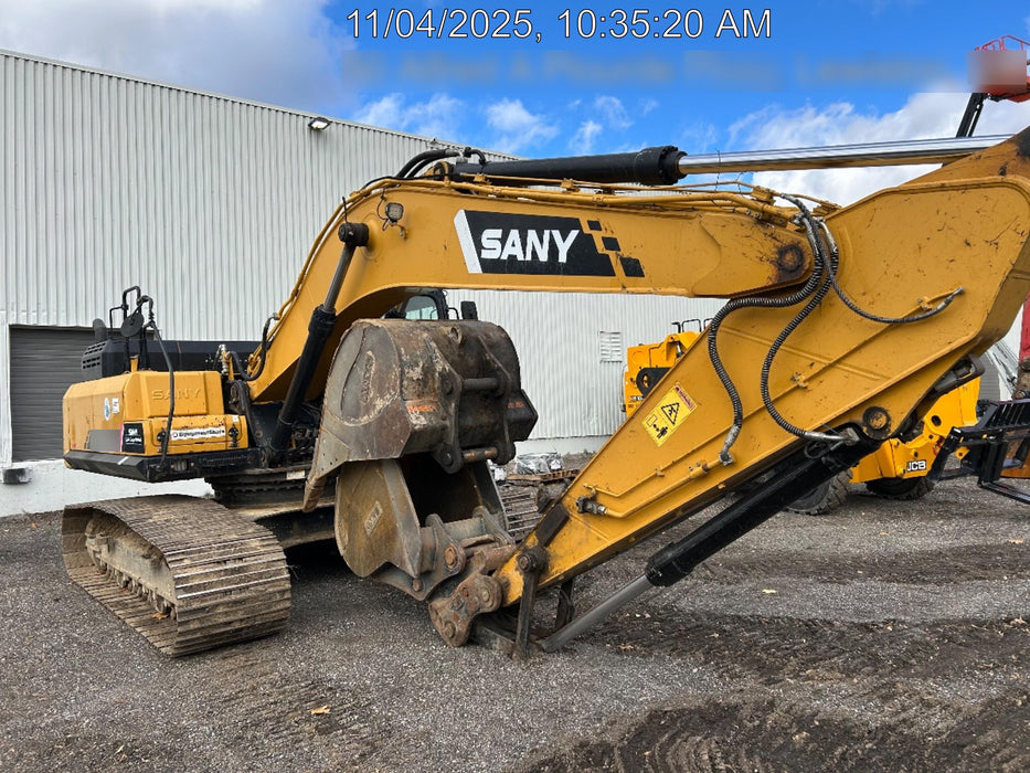 2020 Sany SY265C LC Cab, Hydraulic QC, Buckets: 36, 48" , Hydraulic Hammer 5,000lb impact class