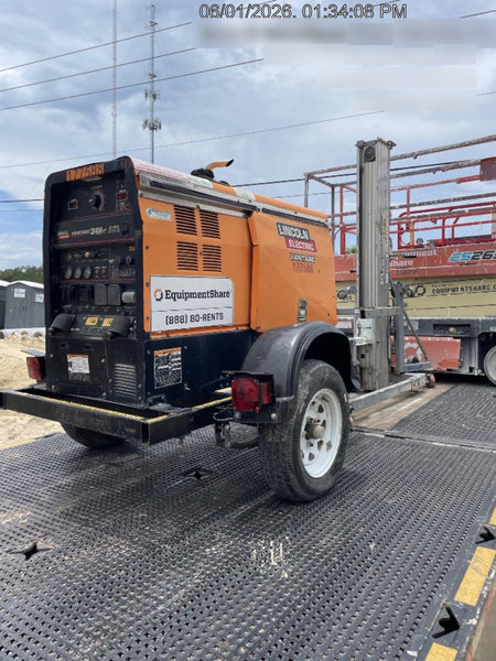 2021 Lincoln Electric Vantage 322 Vantage 322 Ready Pak 3 w/ Decals, ORANGE (includes trailer, cable rack, fender light kit) NO Telematics