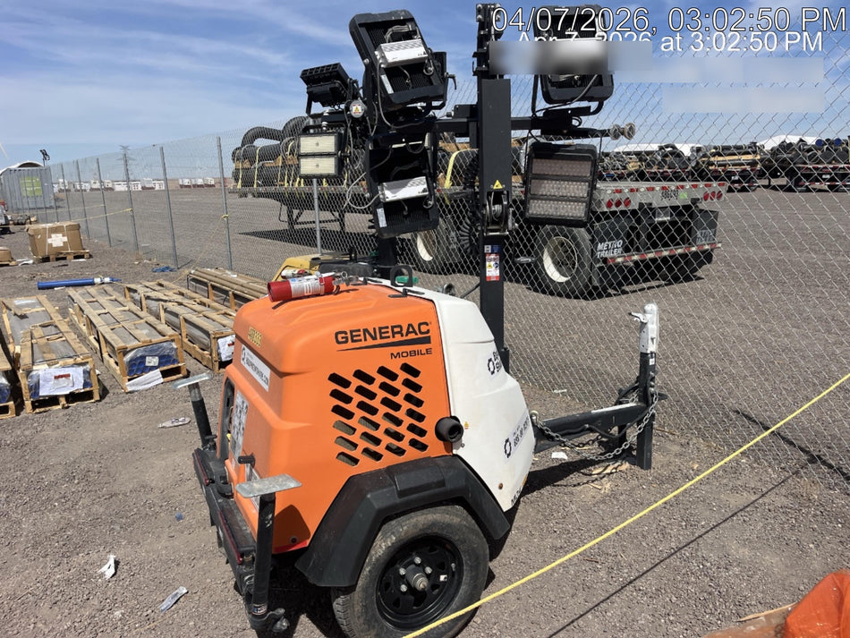 2024 Generac MLT2 Diesel, Flex Switch 120V Input, Powerzone Controller, 
(4) 320W LED Lights, 4kW Generator, 39.9 Gal Fuel Tank, 2" Ball, T3