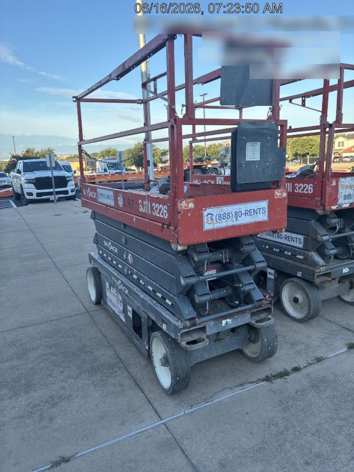 2016 Skyjack SJIII-3226 26' Scissor Lift