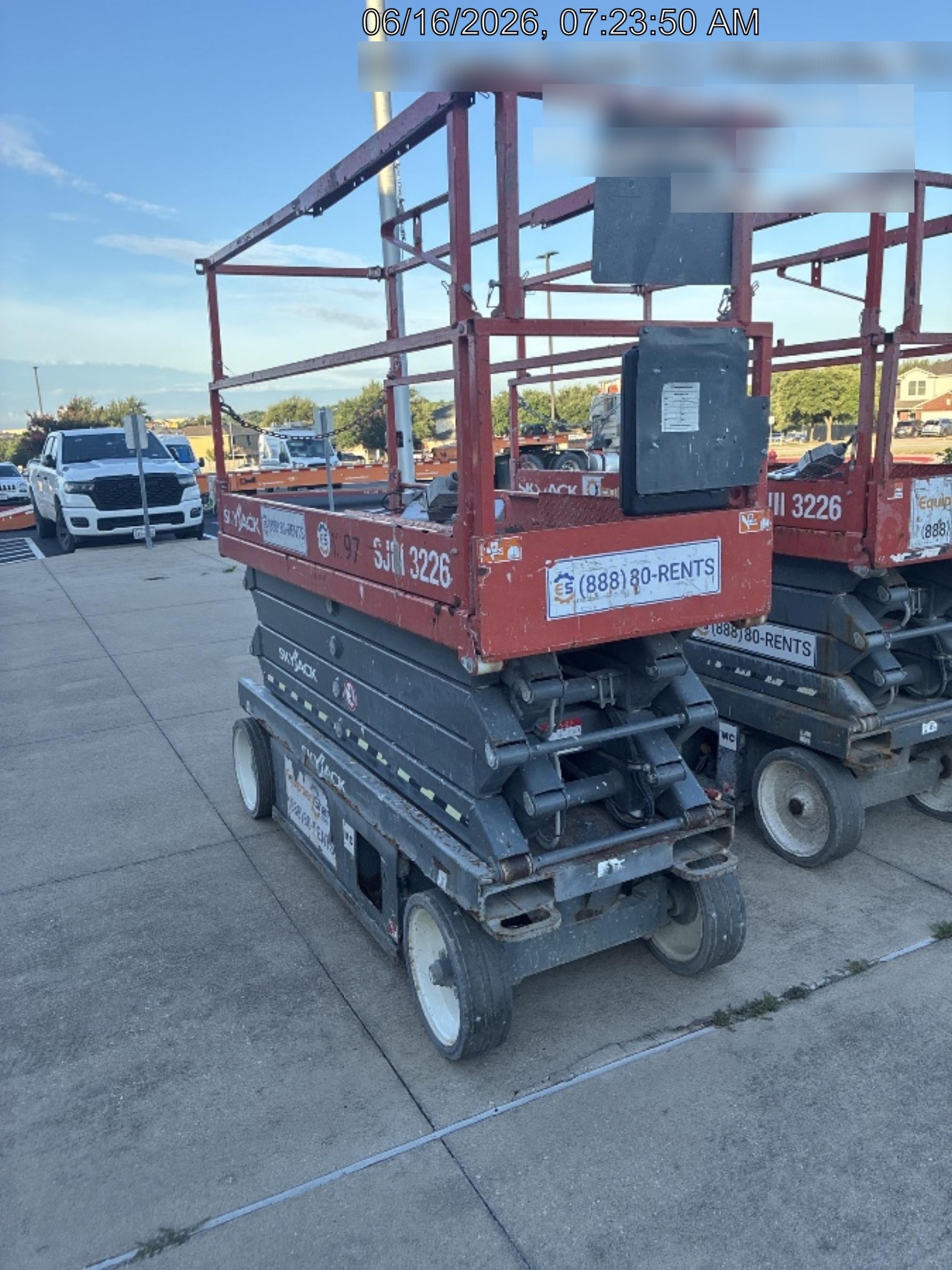 2016 Skyjack SJIII-3226 26' Scissor Lift