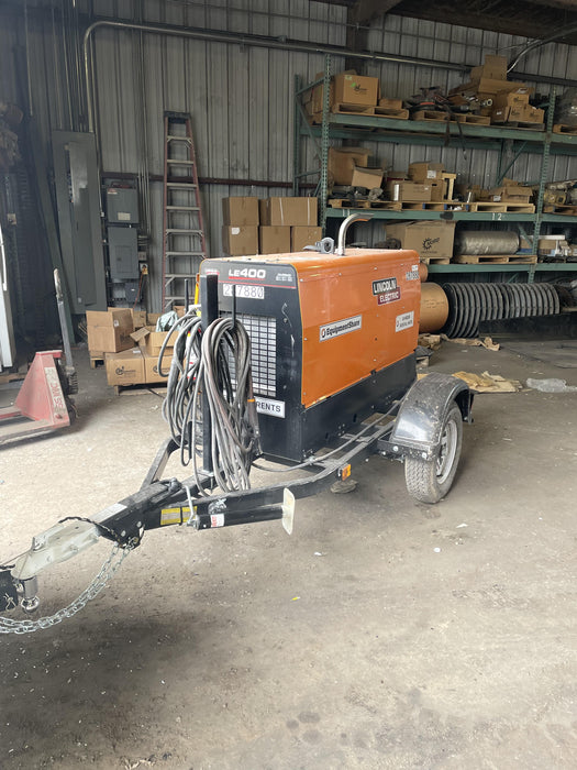 2023 Lincoln Electric LE400 Kubota V1505, Trlr, Cable Rack, Light Kit, ES Decals, T3