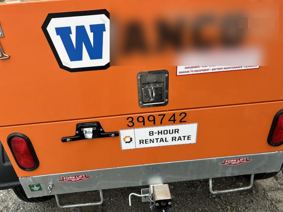 2024 Wanco WLTT-4MM4K Diesel, Deep Sea Controller, Shore Power Plug, Auto Start, (4) 350W LED Floodlights, 4kW Generator, 60 Gal Fuel Tank, 2" Ball, T3