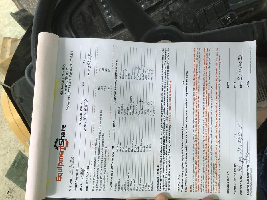 2019 Sany SW405K Cab, JRB Hydraulic QC, 4yrd Bucket, Standard Carriage, 72" Forks - SW405-00A