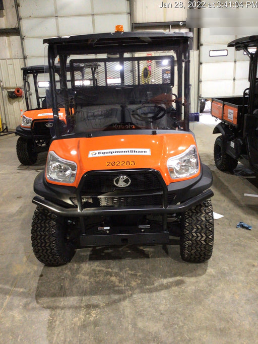 2022 Kubota RTV-X1140W-H Plastic Canopy, Windshield Acrylic Clear, LED Strobe Light, Wire Harness Kit, Back up Alarm
