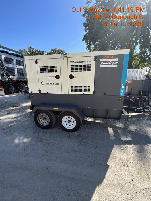 2023 ATLAS COPCO QAS 125