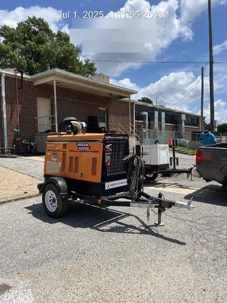 2021 Lincoln Electric Vantage 549X Ready Pak 3, ORANGE (includes trailer, cable rack, fender light kit)