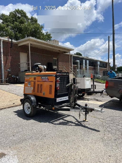 2021 Lincoln Electric Vantage 549X Ready Pak 3, ORANGE (includes trailer, cable rack, fender light kit)