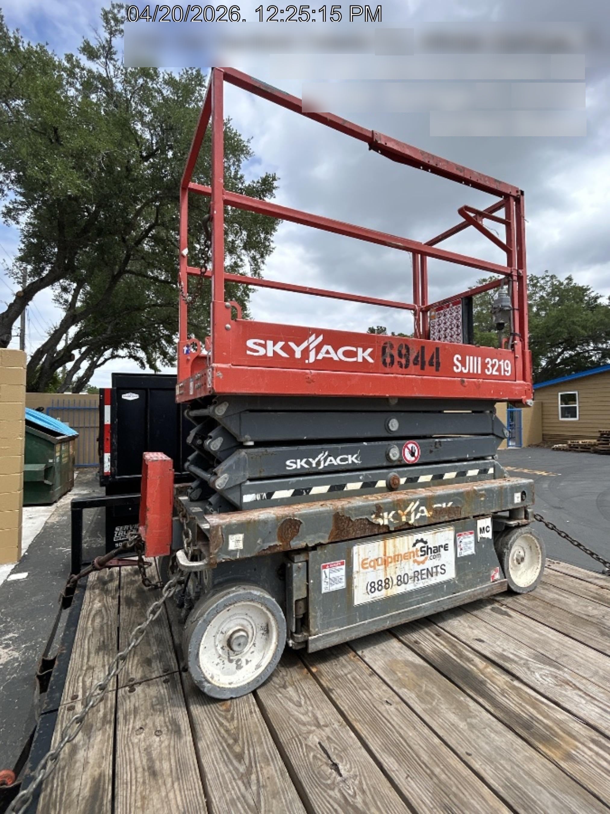 2018 SKYJACK SJIII-3219