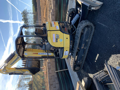 2020 Yanmar ViO35PR Open ROPS / Rubber Track / NO COUPLER