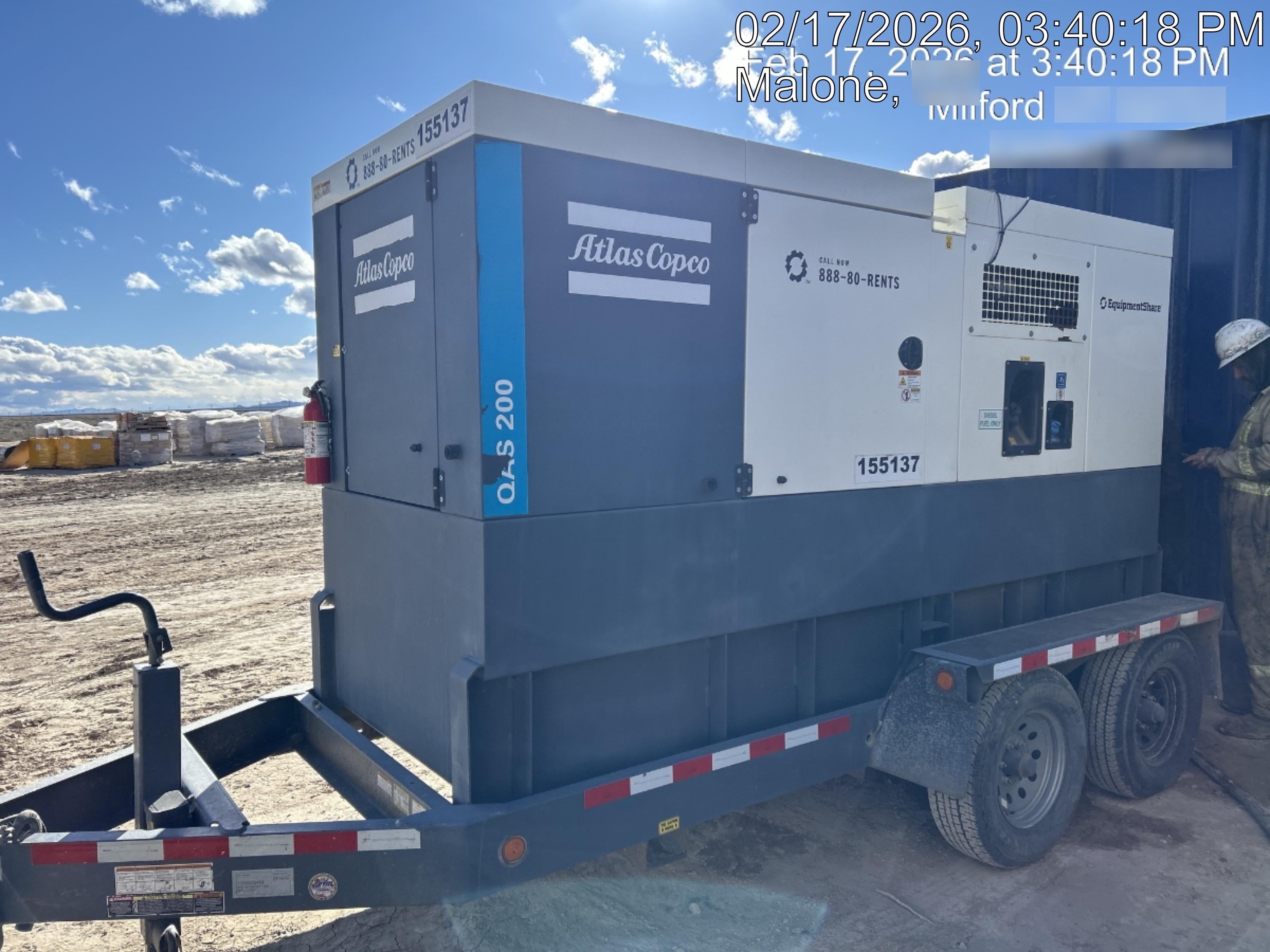 2021 ATLAS COPCO QAS200