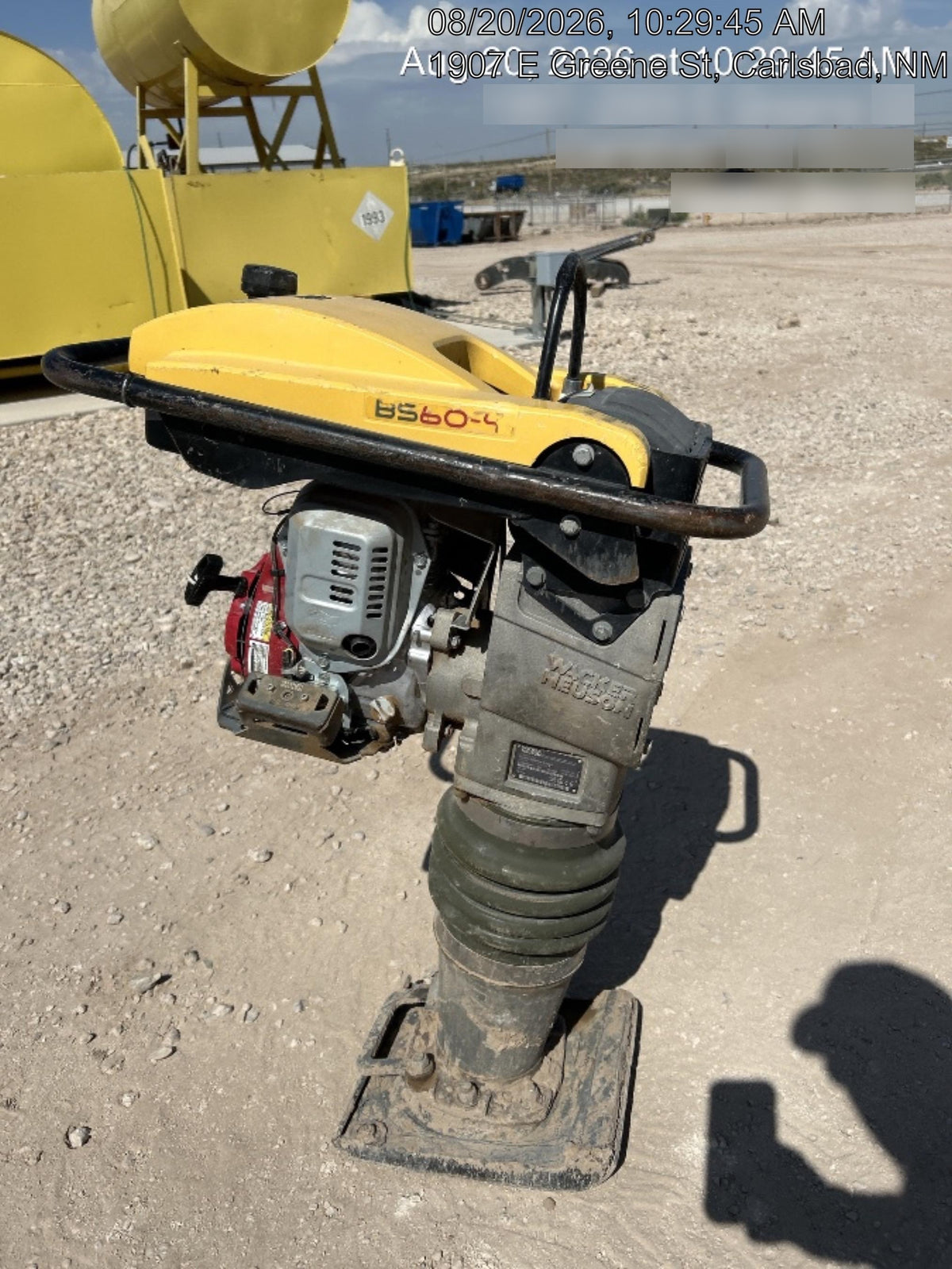 2020 WACKER NEUSON BS60-4As