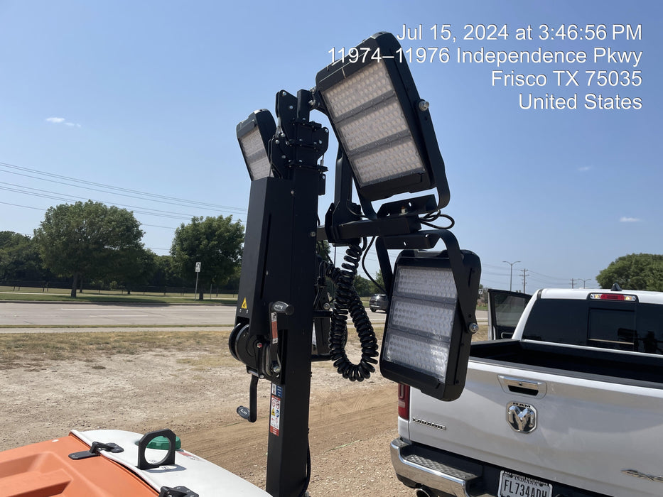 2024 Generac MLT2 Diesel, Flex Switch 120V Input, Powerzone Controller, 
(4) 320W LED Lights, 4kW Generator, 39.9 Gal Fuel Tank, 2" Ball, T3