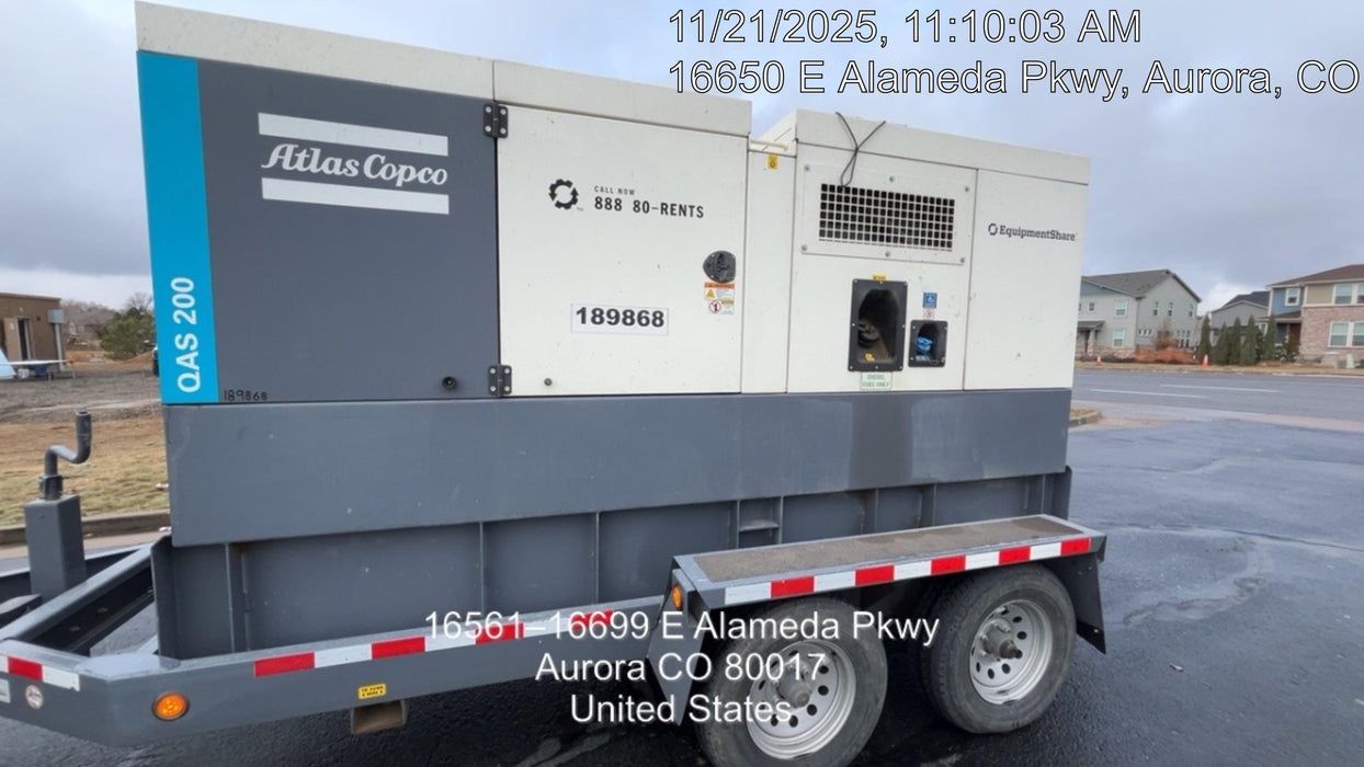 2021 ATLAS COPCO QAS200