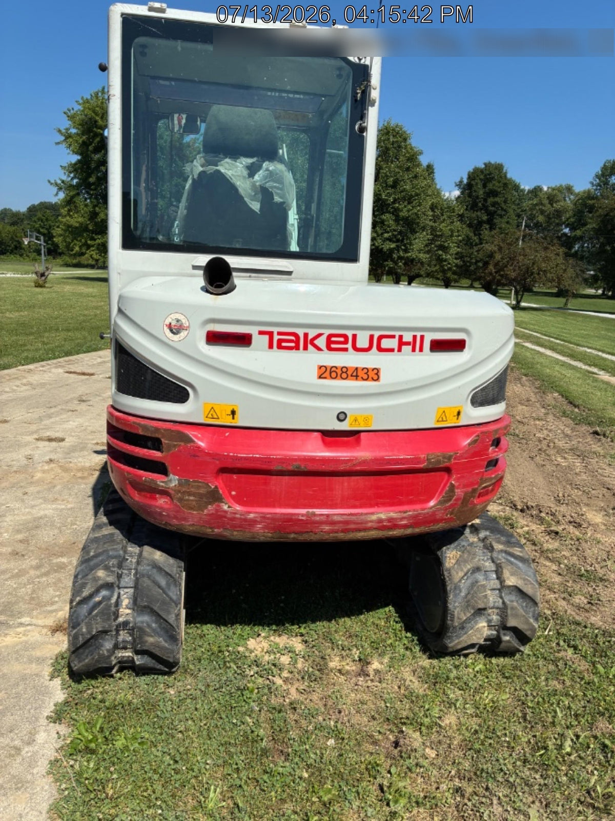 2022 TAKEUCHI TB250-2CR