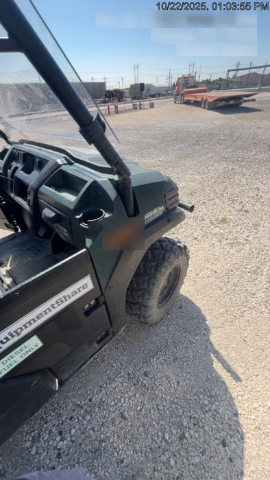 2018 Kawasaki Mule PRO-DXT Kawasaki Mule 4x4 Diesel UTV w/Hard Top, Windshield, Beacon, Backup Alarm, ES Keypad/Hardware Installed