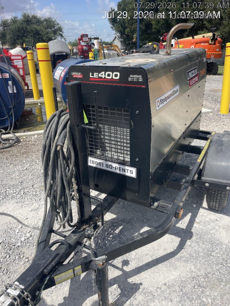 2024 Lincoln Electric LE400 Kubota V1505, Trlr, Cable Rack, Light Kit, ES Decals, T3
