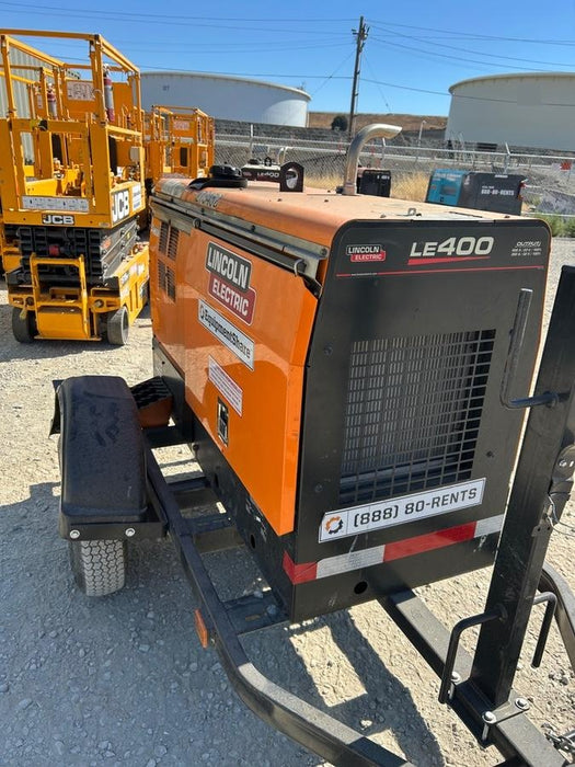 2022 Lincoln Electric LE400 Kubota V1505, Trlr, Cable Rack, Light Kit, ES Decals, T3