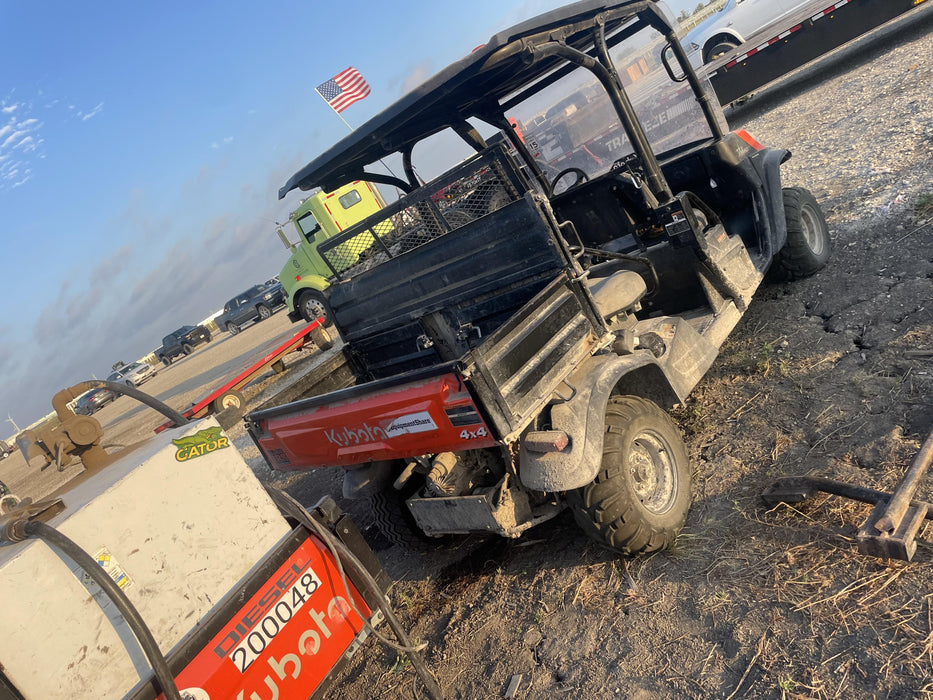 2021 Kubota RTV-X1140W-H Plastic Canopy, Windshield Acrylic Clear, LED Strobe Light, Wire Harness Kit, Back up Alarm